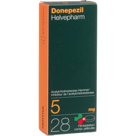 Donepezil Helvepharm 5 mg 28 filmtablets - PrimeCare Global