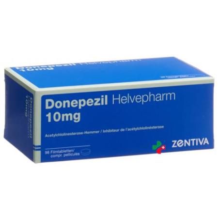 Donepezil Helvepharm 10 mg 98 filmtablets - PrimeCare Global