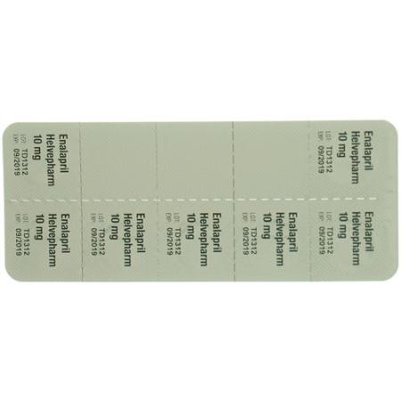 Enalapril Helvepharm Tabl 10 mg 28 pcs - PrimeCare Global