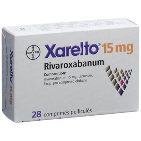 Xarelto Filmtablet 15 mg 28 pcs - PrimeCare Global