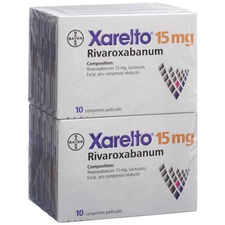 Xarelto Filmtablet 15 mg 10 x - PrimeCare Global