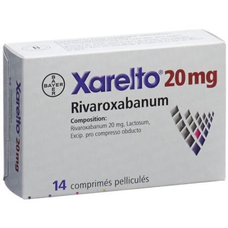 Xarelto Filmtablet 20 mg 14 pcs - PrimeCare Global