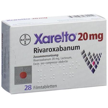 Xarelto Filmtablet 20 mg 28 pcs - PrimeCare Global