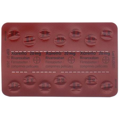 Xarelto Filmtablet 20 mg 28 pcs - PrimeCare Global