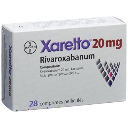 Xarelto Filmtablet 20 mg 28 pcs - PrimeCare Global