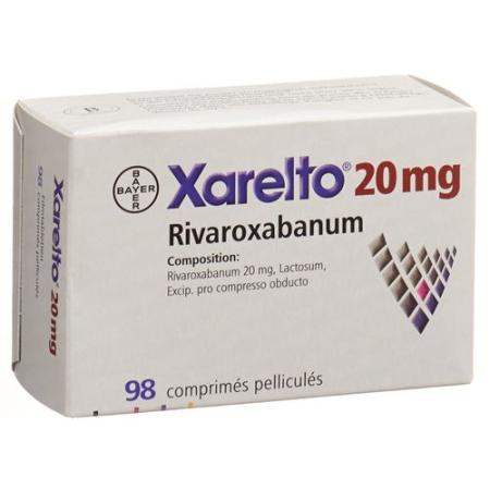 Xarelto Filmtablet 20 mg 98 pcs - PrimeCare Global
