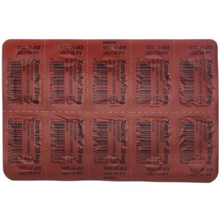 Xarelto Filmtablet 20 mg 10 x - PrimeCare Global