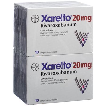 Xarelto Filmtablet 20 mg 10 x - PrimeCare Global
