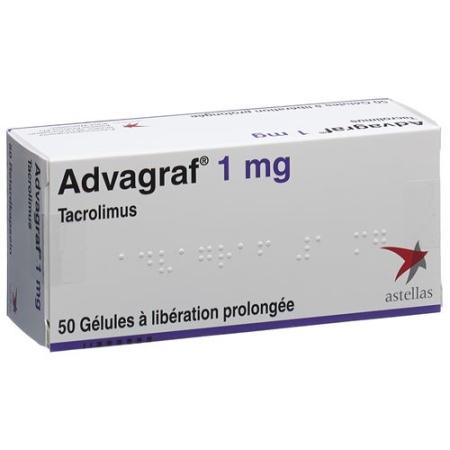 Advagraf Ret Kaps 1 mg 50 pcs - PrimeCare Global