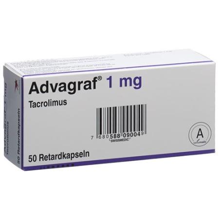 Advagraf Ret Kaps 1 mg 50 pcs - PrimeCare Global