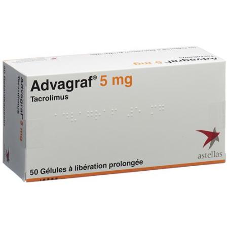 Advagraf Ret Kaps 5 mg 50 pcs - PrimeCare Global