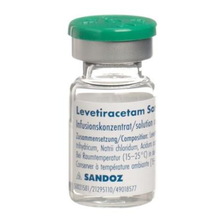 Levetiracetam Sandoz 500mg/5ml IV 10 vials of 5ml - PrimeCare Global
