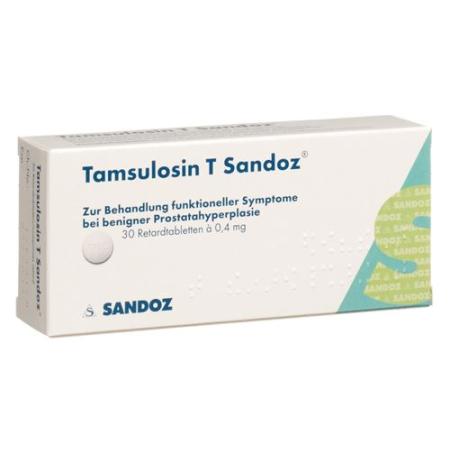 Tamsulosin T Sandoz Ret Tabl 0.4 mg 30 pcs - PrimeCare Global