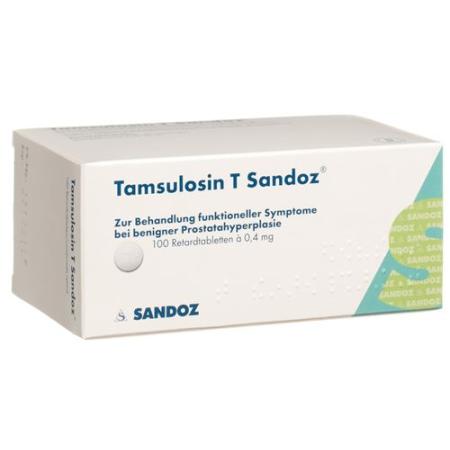 Tamsulosin T Sandoz Ret Tabl 0.4 mg 100 pcs - PrimeCare Global