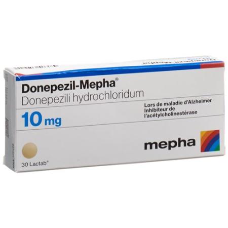 Donepezil-Mepha Lactab 10 mg 100 pcs - PrimeCare Global