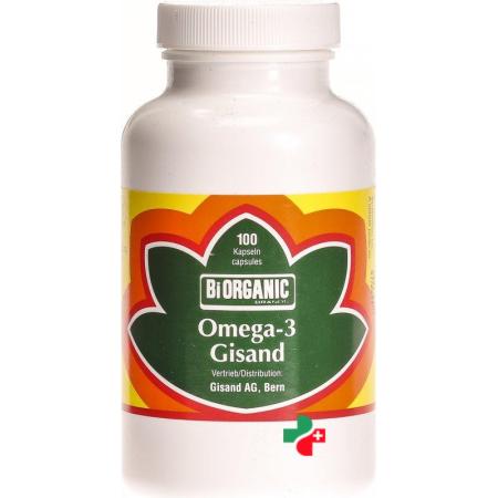 Biorganic Omega-3 Gisand 100 Kaps - PrimeCare Global