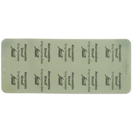 Atorvastatin Streuli film tablets 10 mg 30 pcs - PrimeCare Global