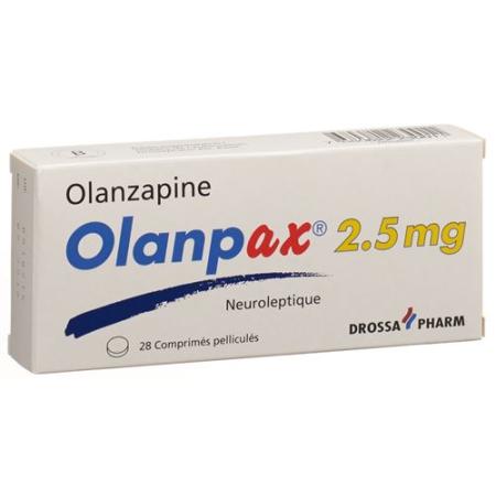 Olanpax film tablets 2.5 mg 28 pcs - PrimeCare Global