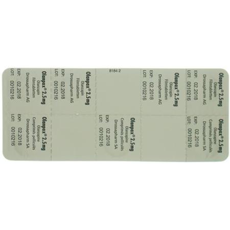 Olanpax film tablets 2.5 mg 28 pcs - PrimeCare Global