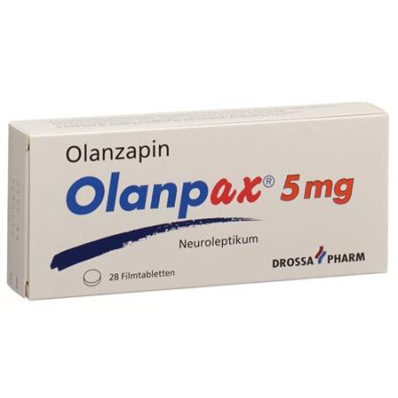 Olanpax film tablets 5 mg 28 pcs - PrimeCare Global