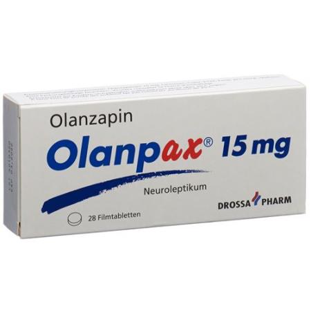 Olanpax film tablets 15 mg 28 pcs - PrimeCare Global