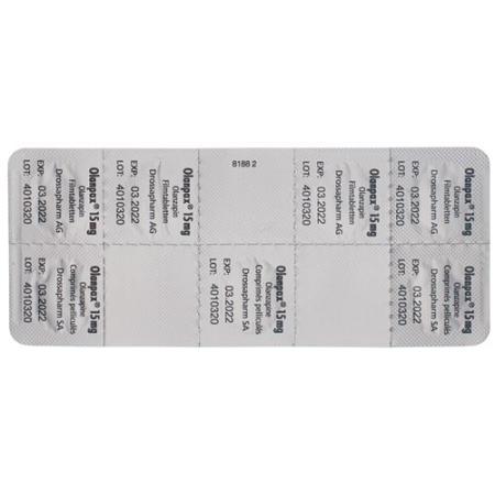 Olanpax film tablets 15 mg 28 pcs - PrimeCare Global