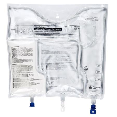 SmofKabiven EF Inf Emuls 986ml Bag 4 pcs - PrimeCare Global