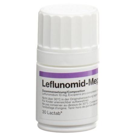 Leflunomide-Mepha Lactab 10 mg Ds 30 pcs - PrimeCare Global
