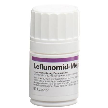 Leflunomide-Mepha Lactab 20 mg Ds 30 pcs - PrimeCare Global