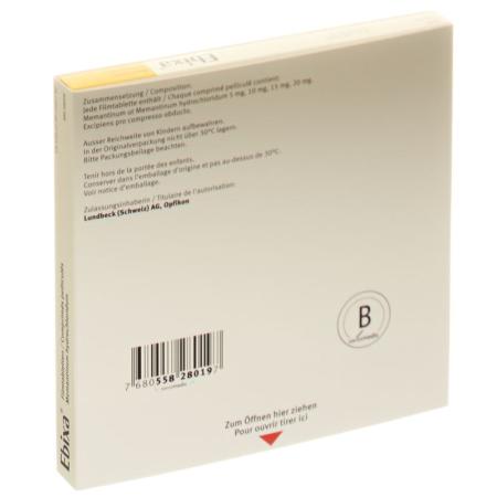 Ebixa starter pack film tablets 7x5 mg. 7x10mg .7x15mg. 7x20mg 28 - PrimeCare Global