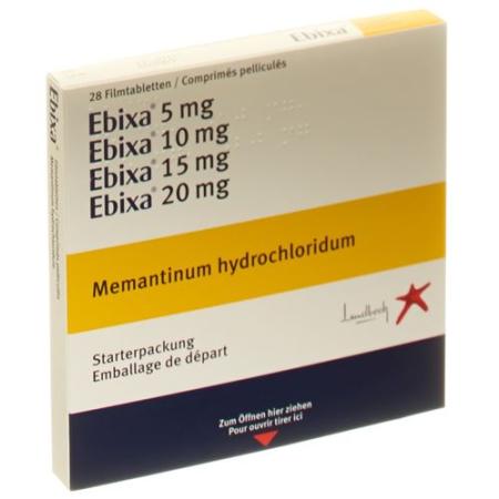 Ebixa starter pack film tablets 7x5 mg. 7x10mg .7x15mg. 7x20mg 28 - PrimeCare Global
