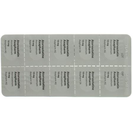 Atorvastatin Axapharm Filmtabl 10 mg 30 pcs - PrimeCare Global