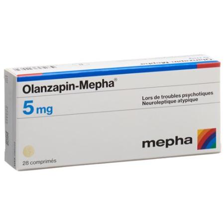 Olanzapin-Mepha Tabl 5 mg 28 pcs - PrimeCare Global
