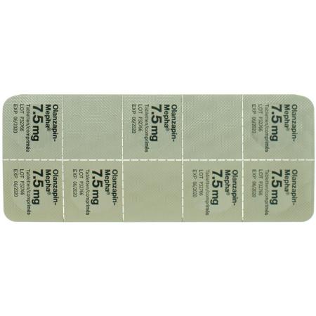 Olanzapin-Mepha Tabl 7.5 mg 28 pcs - PrimeCare Global