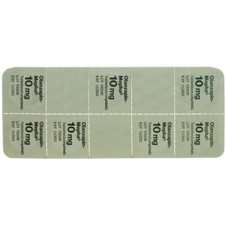 Olanzapin-Mepha Tabl 10 mg 28 pcs - PrimeCare Global