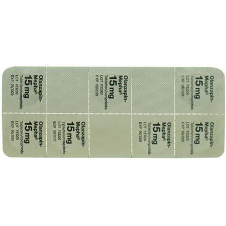 Olanzapin-Mepha Tabl 15 mg 28 pcs - PrimeCare Global