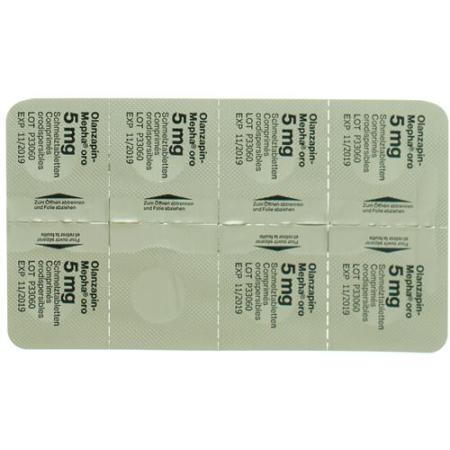 Olanzapin-Mepha oro Melting Tabl 5 mg 28 pcs - PrimeCare Global