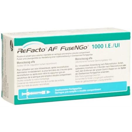ReFacto AF FuseNGo Dry Sub 1000 IU with Solvens Fertspr - PrimeCare Global