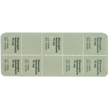 Olanzapine Helvepharm Tabl 15 mg 28 pcs - PrimeCare Global