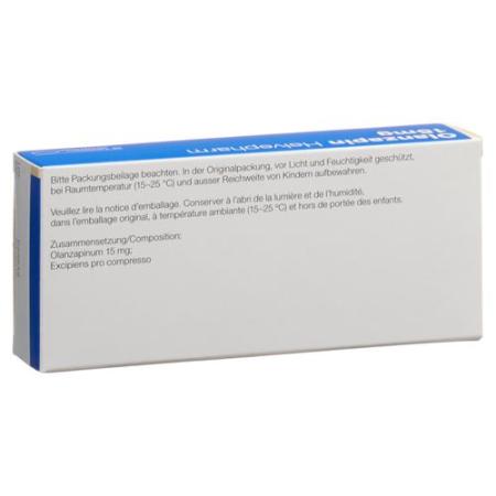 Olanzapine Helvepharm Tabl 15 mg 28 pcs - PrimeCare Global