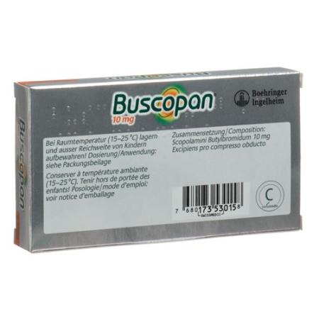 Buscopan Drag 10 mg 40 pcs - PrimeCare Global
