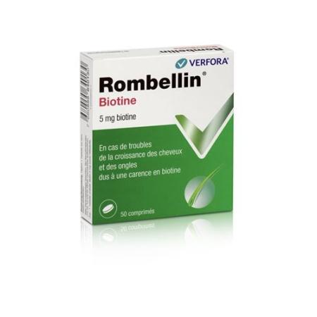 Rombellin Tabl 5 mg biotin 50 pcs - PrimeCare Global
