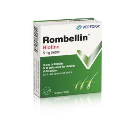 Rombellin Tabl 5 mg biotin 100 pcs - PrimeCare Global