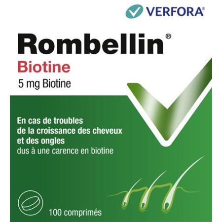 Rombellin Tabl 5 mg biotin 100 pcs - PrimeCare Global