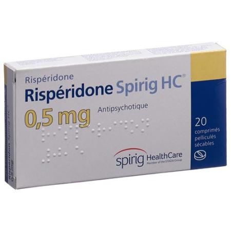 Risperidone Spirig HC Filmtabl 0.5 mg 20 pcs - PrimeCare Global