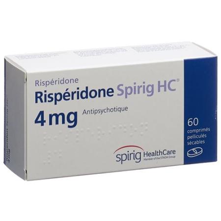 Risperidone Spirig HC Filmtabl 4 mg 60 pcs - PrimeCare Global