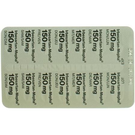 Irbesartan-Mepha Filmtabl 150 mg 98 pcs - PrimeCare Global
