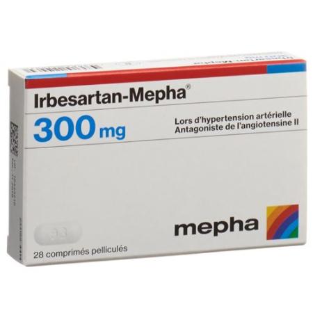 Irbesartan-Mepha Filmtabl 300 mg 28 pcs - PrimeCare Global