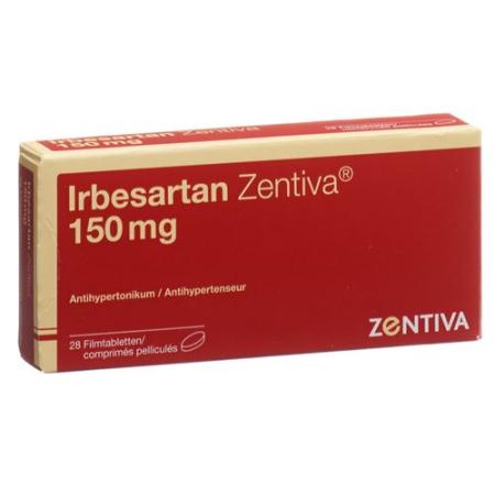 Irbesartan Zentiva Filmtabl 150 mg 28 pcs - PrimeCare Global