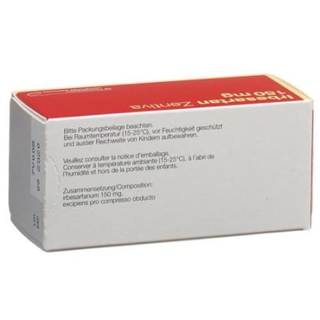Irbesartan Zentiva Filmtabl 150 mg 98 pcs - PrimeCare Global